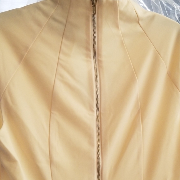 NWT Alexia Admor Ivory Military Neck Dress - Picture 6 of 7